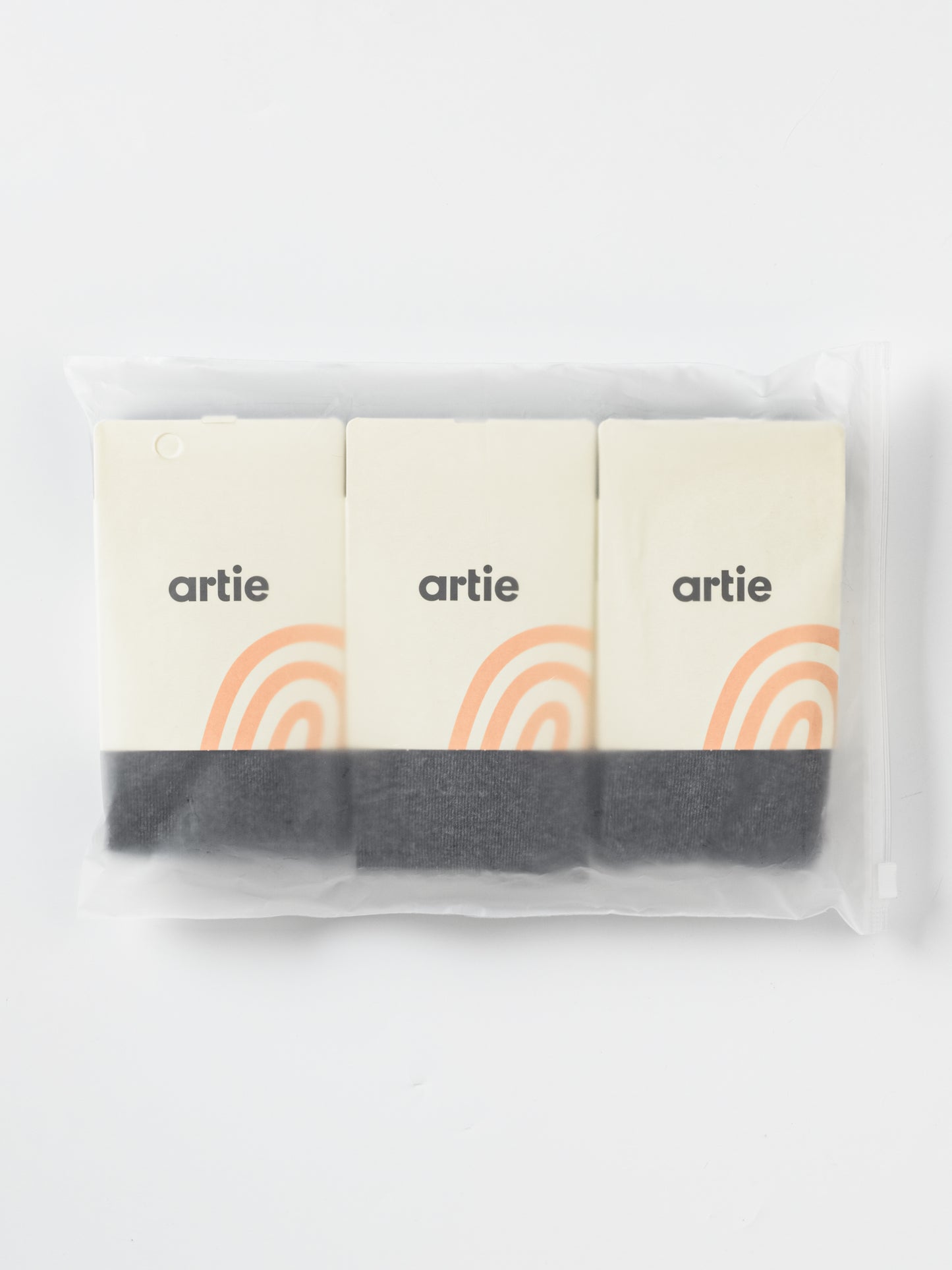 3 Pack Dark Grey Kids School Tights - Ribbed