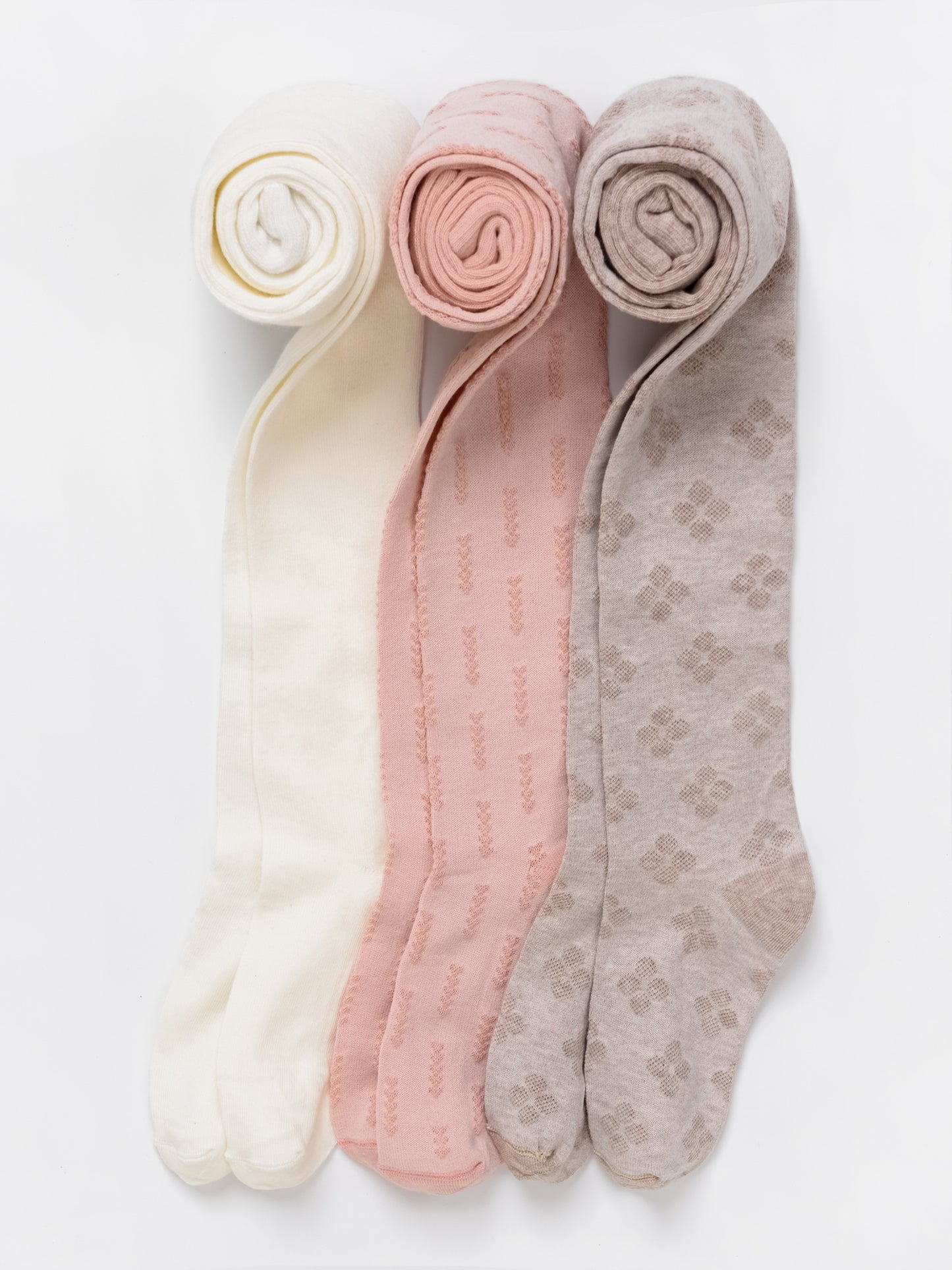 3 Pack Kids Tights - Patterned IPB