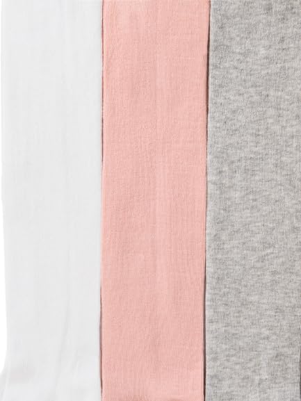3-Pack Plain Multicolor School Tights for Kids