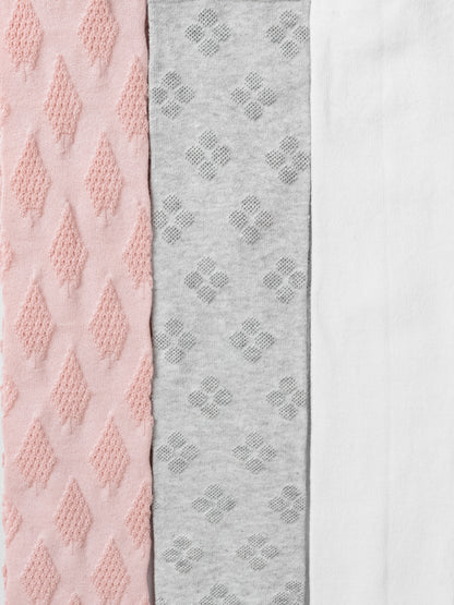3 Pack Kids Tights - Patterned