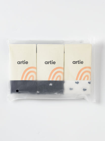 3 Pack Kids Tights - Patterned
