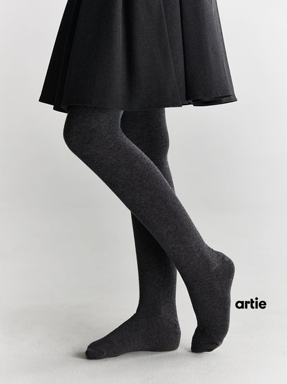 3 Pack Dark Grey Kids School Tights - Plain