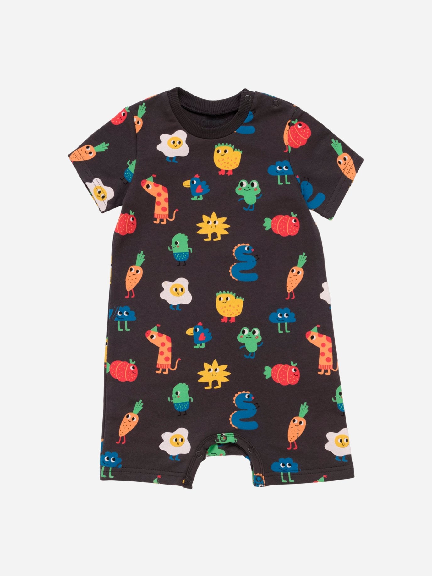 Baby Boy Animal Print Romper - Artie Kids UK