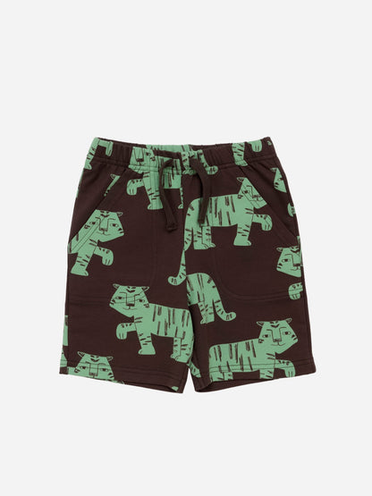 Baby Boy Black Printed Short - Artie Kids UK