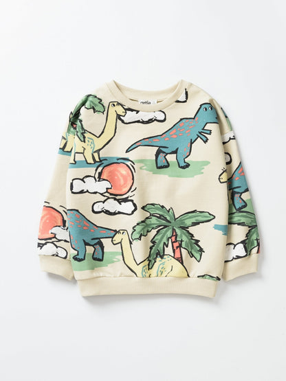 Baby Boy Dinosaur Sweatshirt - Artie Kids UK