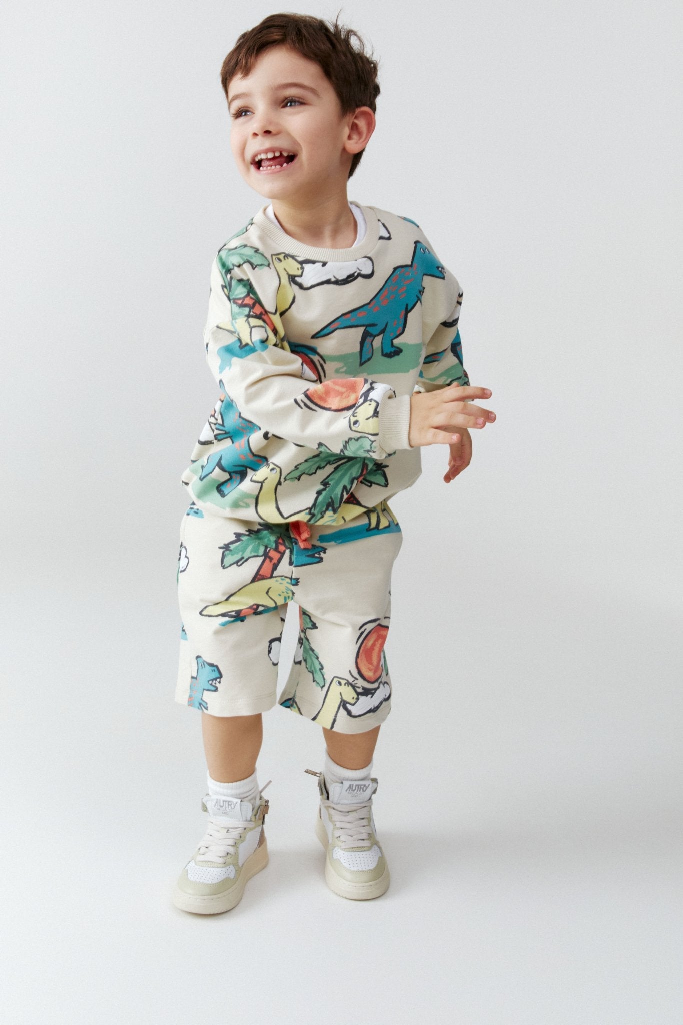 Baby Boy Dinosaur Sweatshirt - Artie Kids UK