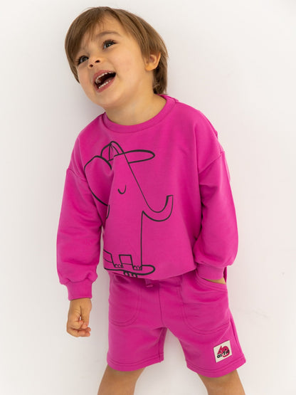 Baby Boy Fucsia Short - Artie Kids UK