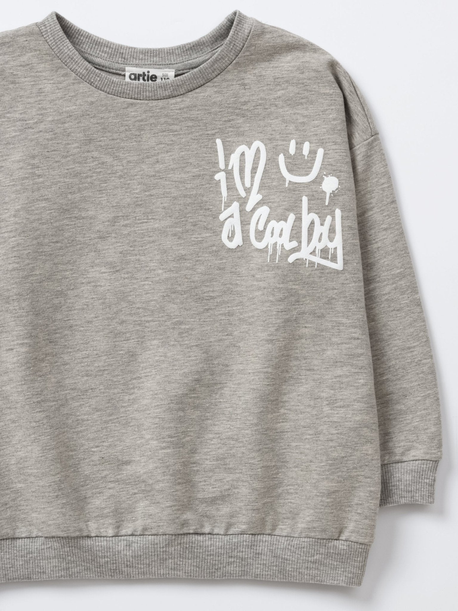 Baby Boy Graffiti Graphic Sweatshirt - Artie Kids UK