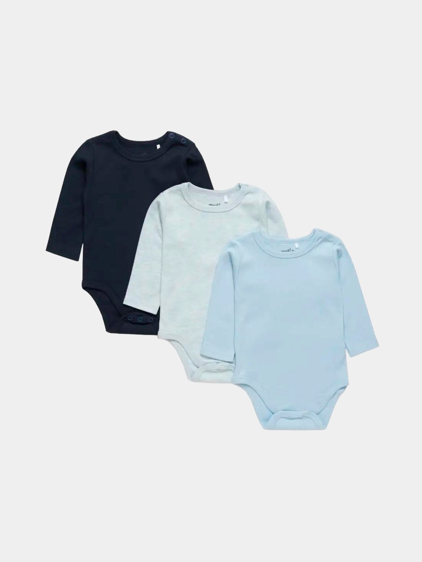 Baby Boy Long Sleeve Bodysuits - Pack of 3 - Artie Kids UK