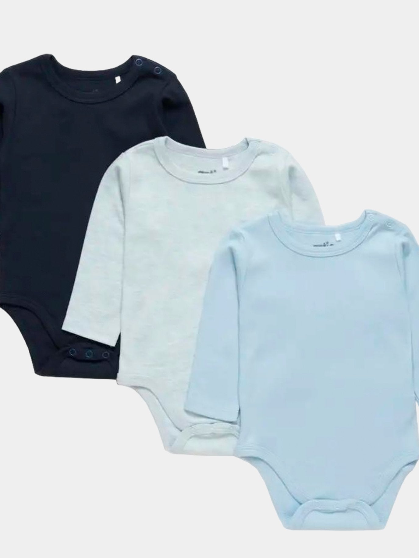 Baby Boy Long Sleeve Bodysuits - Pack of 3 - Artie Kids UK