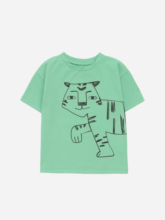 Baby Boy Printed Short Sleeve T - Shirt - Artie Kids UK