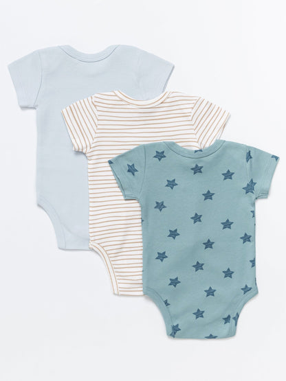 Baby Boy Short Sleeve Bodysuits - Pack of 3 - Artie Kids UK