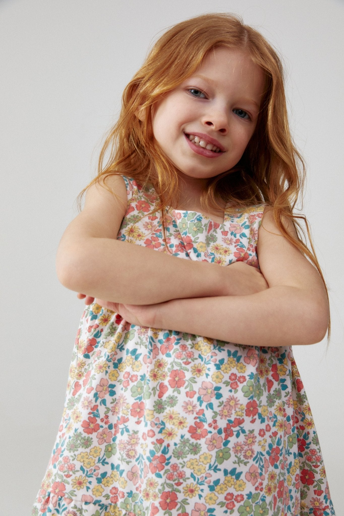 Baby Girl Floral Summer Dress - Artie Kids UK