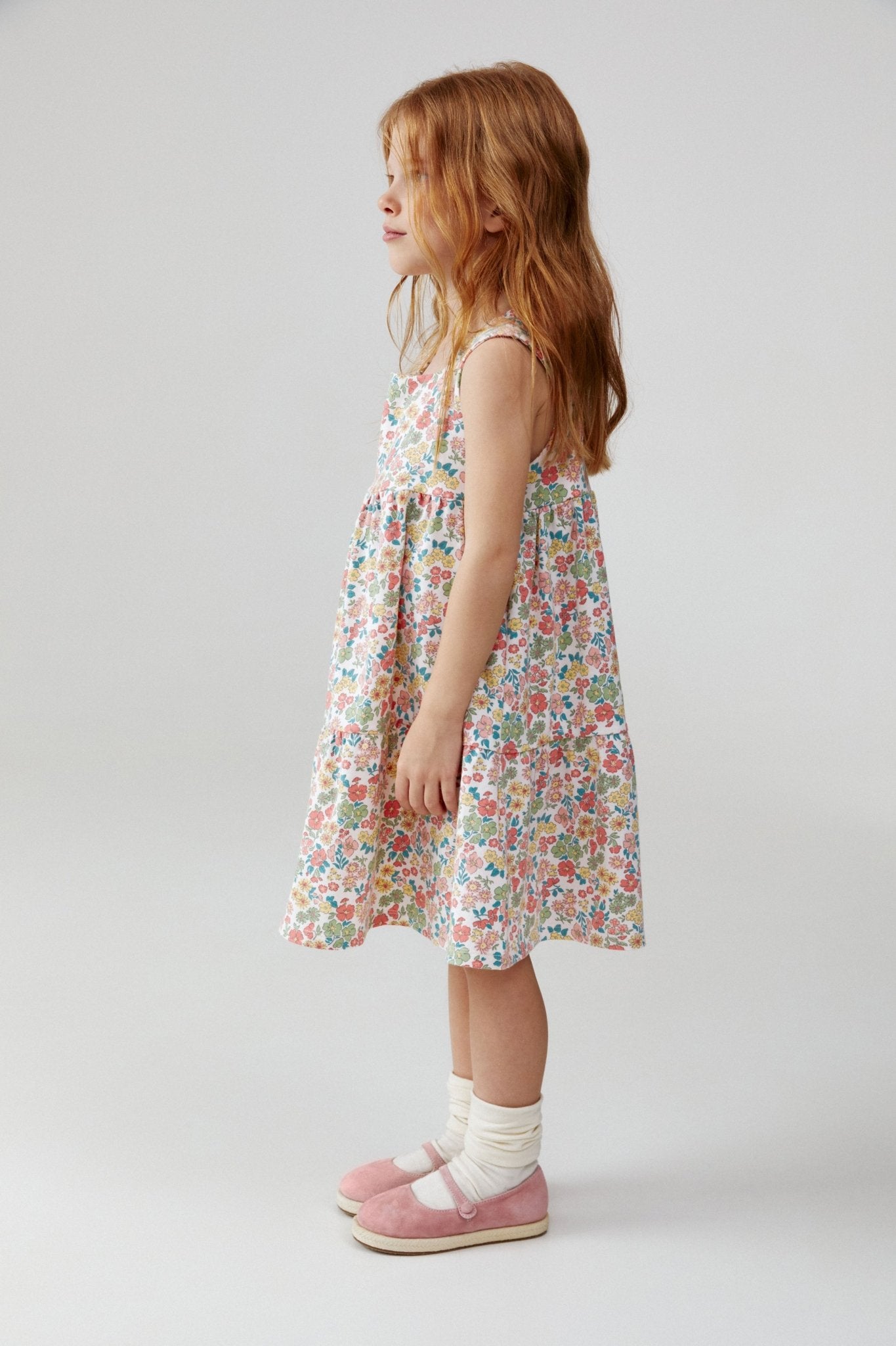 Baby Girl Floral Summer Dress - Artie Kids UK