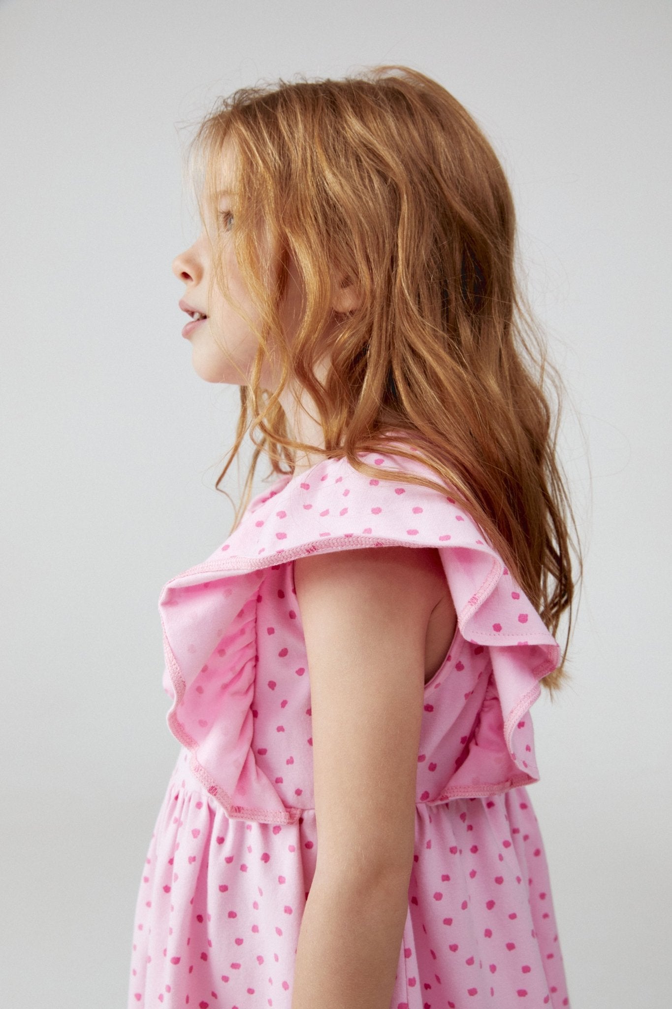 Baby Girl Frill Sleeve Summer Dress - Artie Kids UK