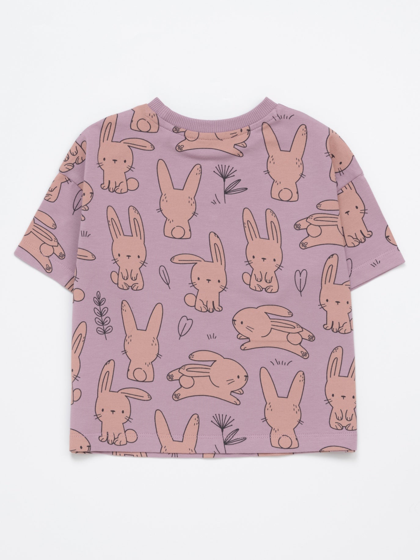 Baby Girl Lilac Short Sleeve T - Shirt - Artie Kids UK