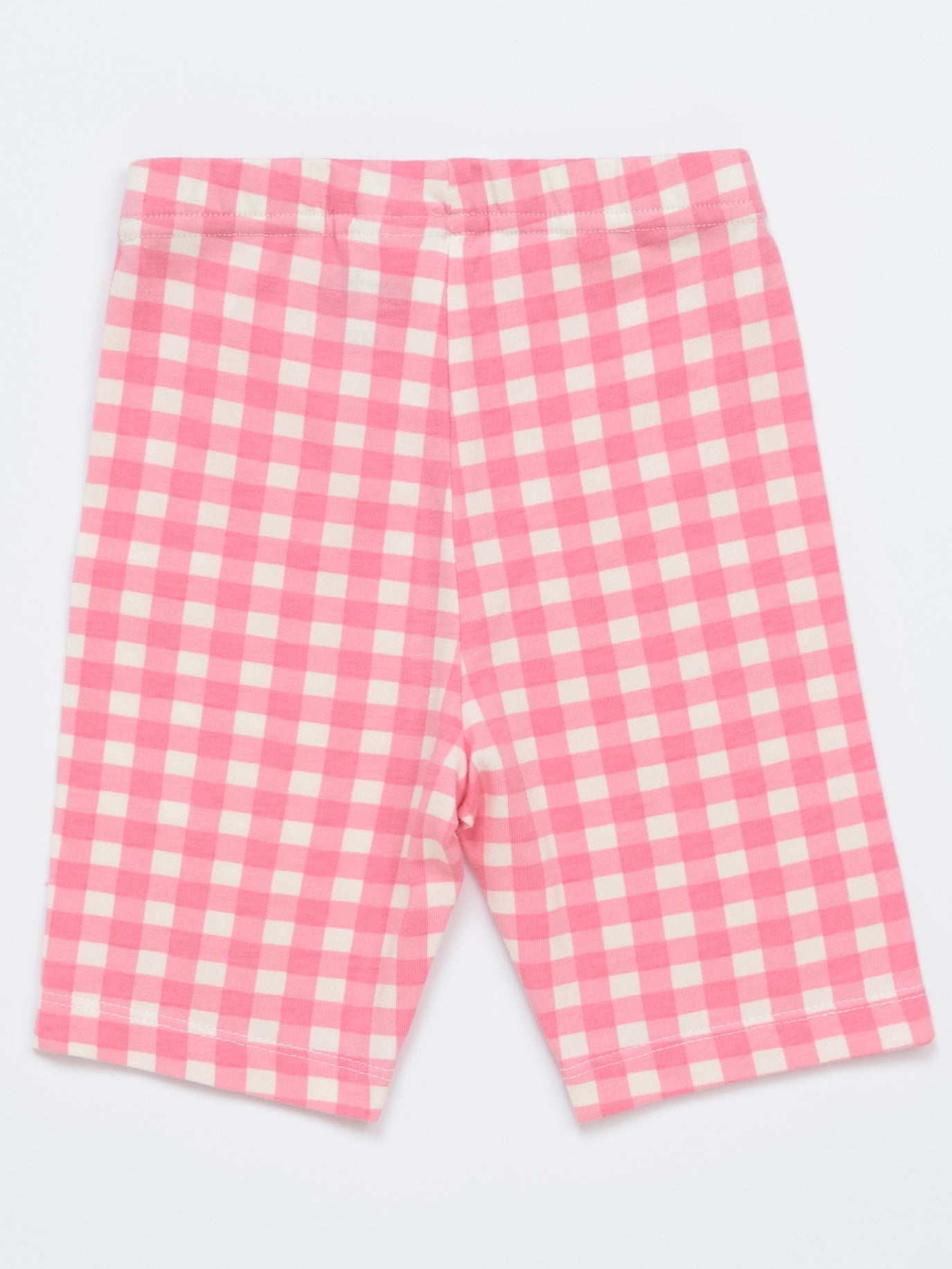 Baby Girl Pink Checkered Trousers - Artie Kids UK