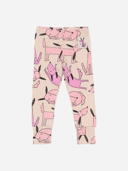 Baby Girl Printed Lilac Legging - Artie Kids UK