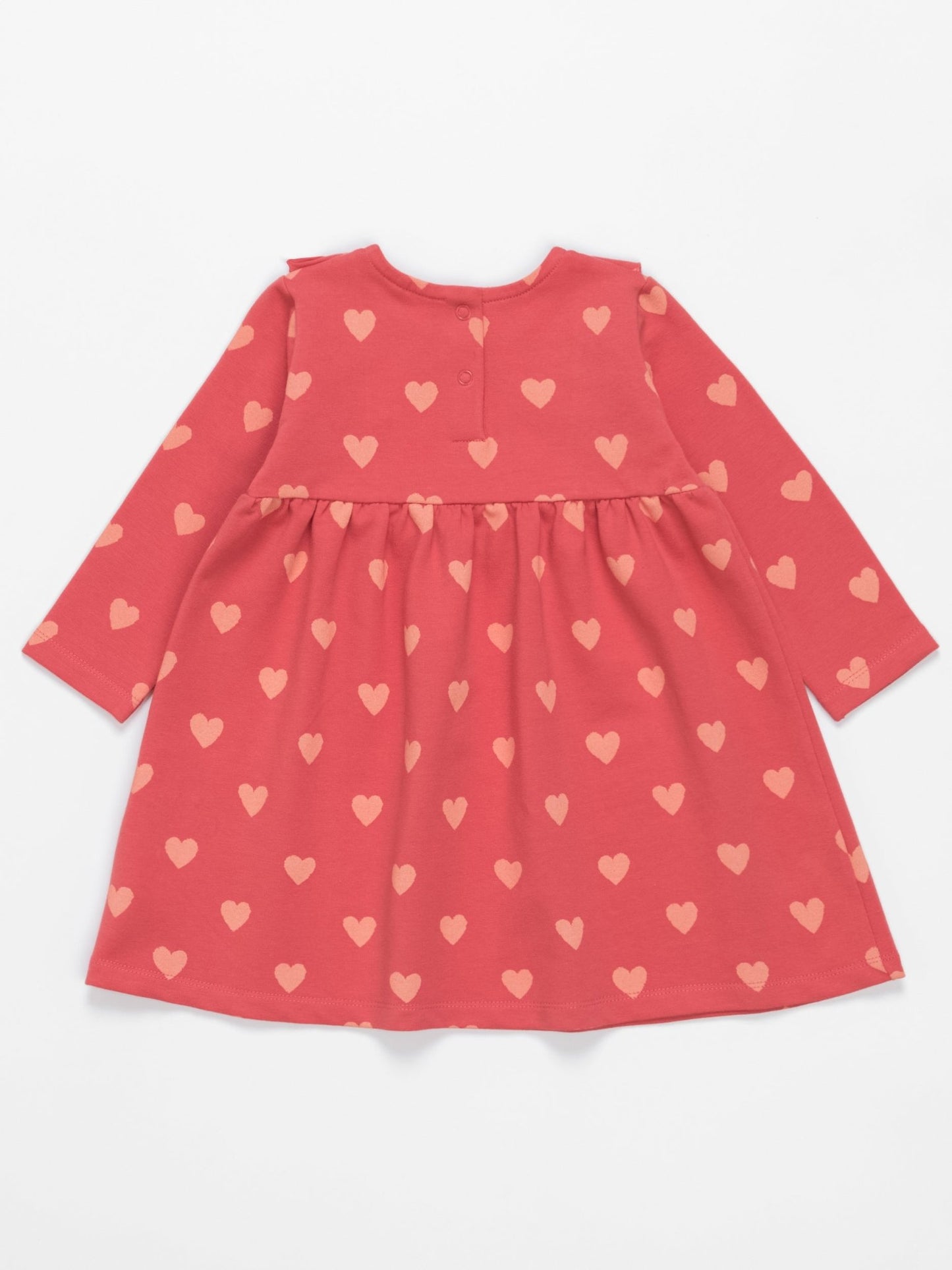 Baby Girl Red Long Sleeve Summer Dress - Artie Kids UK