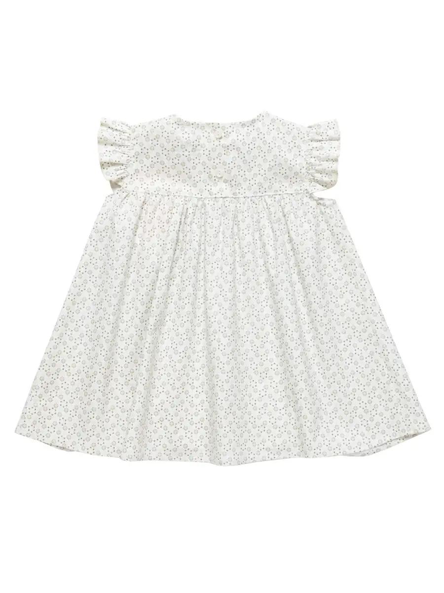 Baby Girl White Summer Dress - Artie Kids UK