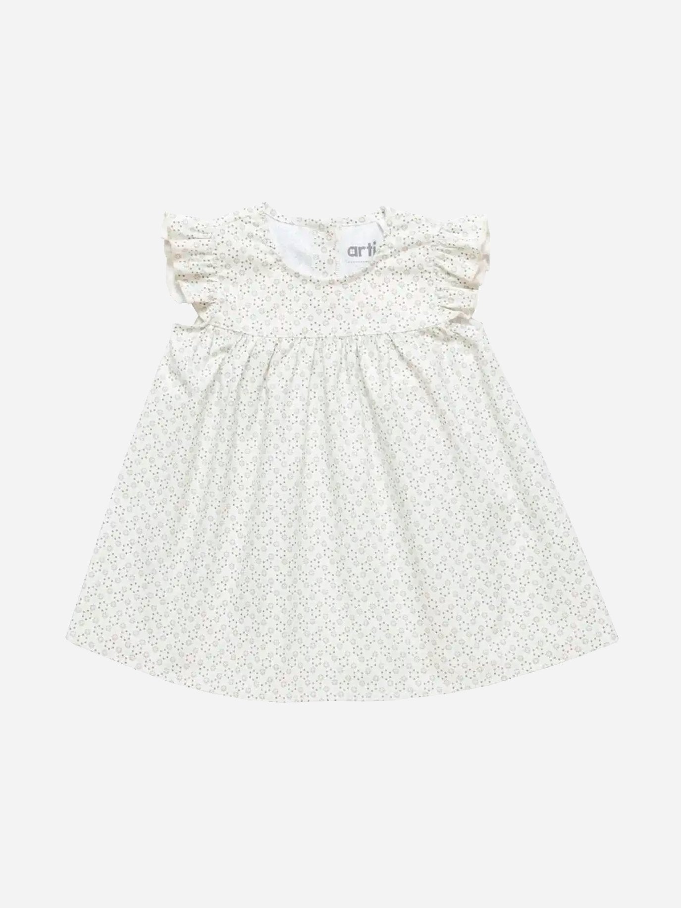 Baby Girl White Summer Dress - Artie Kids UK