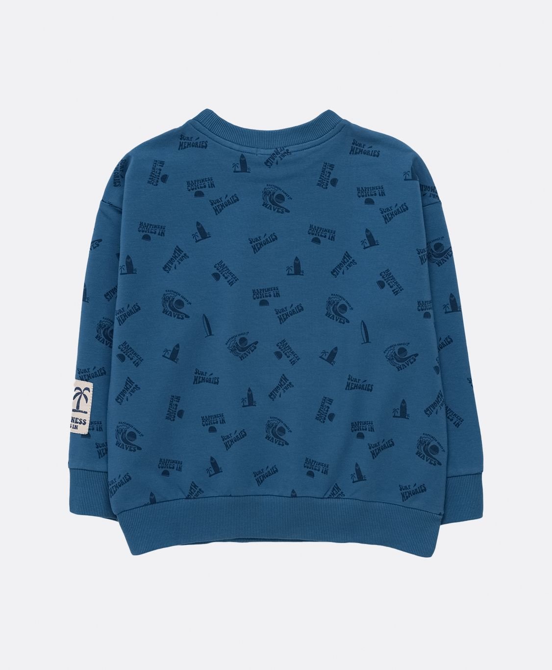 Boys Blue Printed Sweatshirt - Artie Kids UK