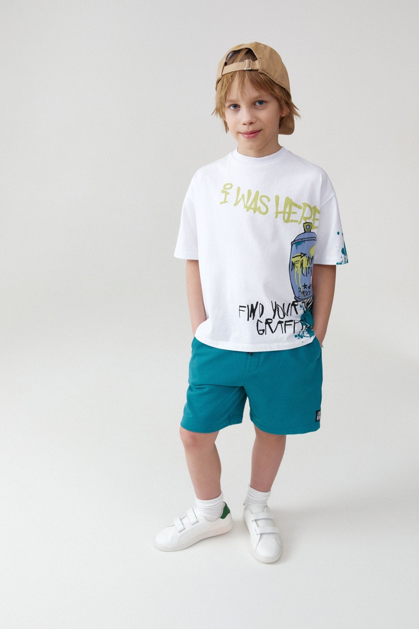 Boys Graphitti Short Sleeve T - Shirt - Artie Kids UK