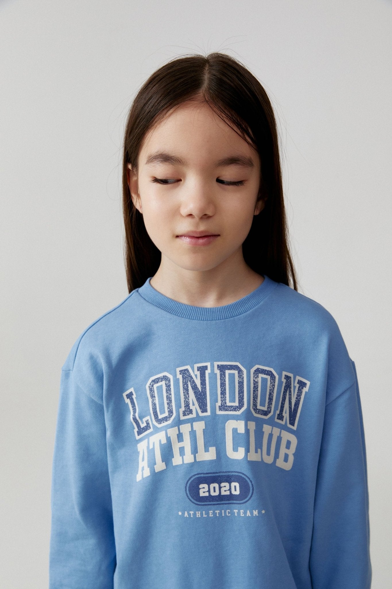 Girls Blue Sweatshirt - Artie Kids UK