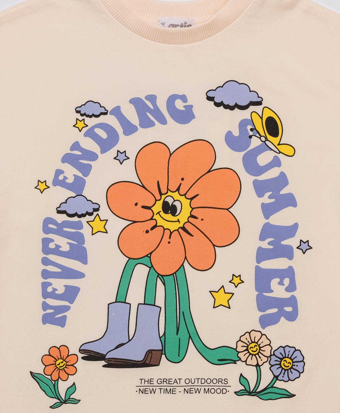 Girls Printed T - shirt - Artie Kids UK